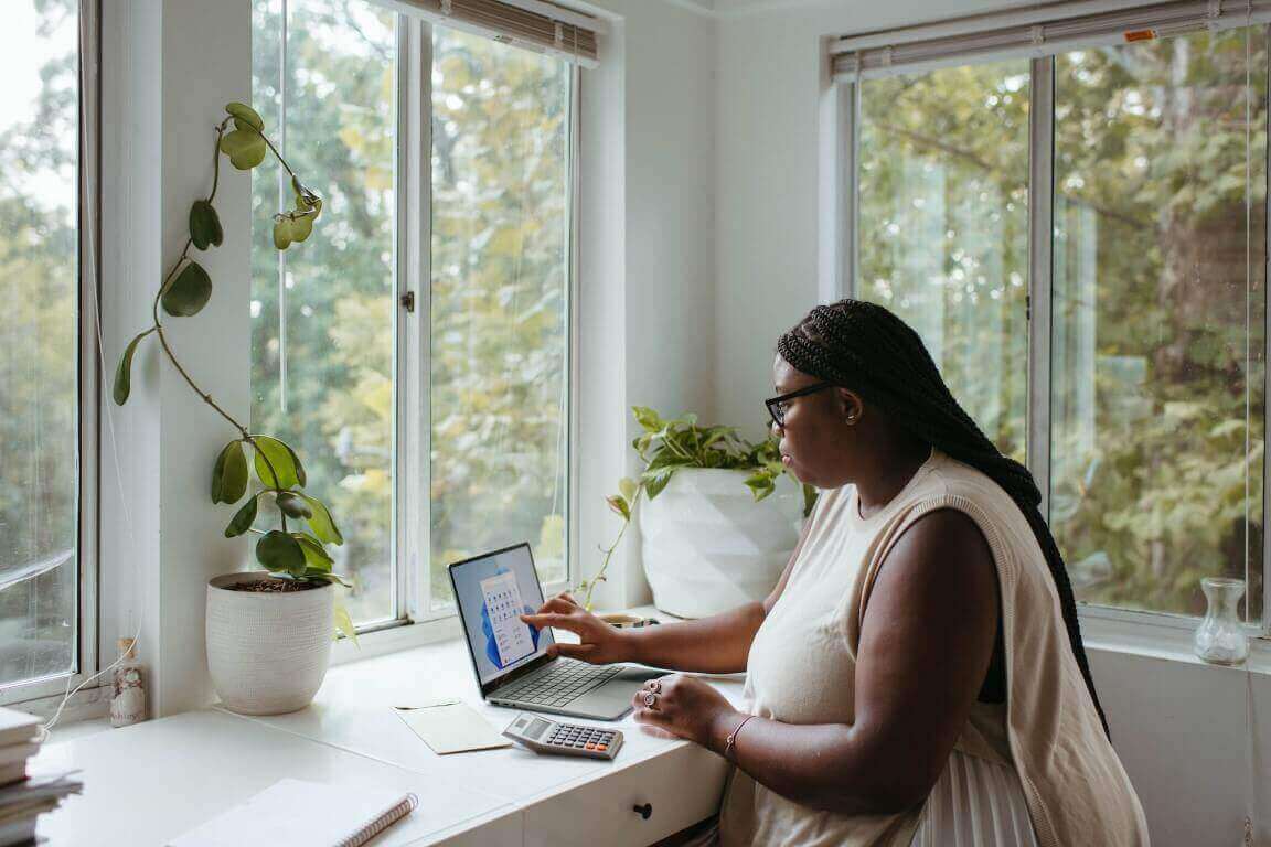 Remote working small business